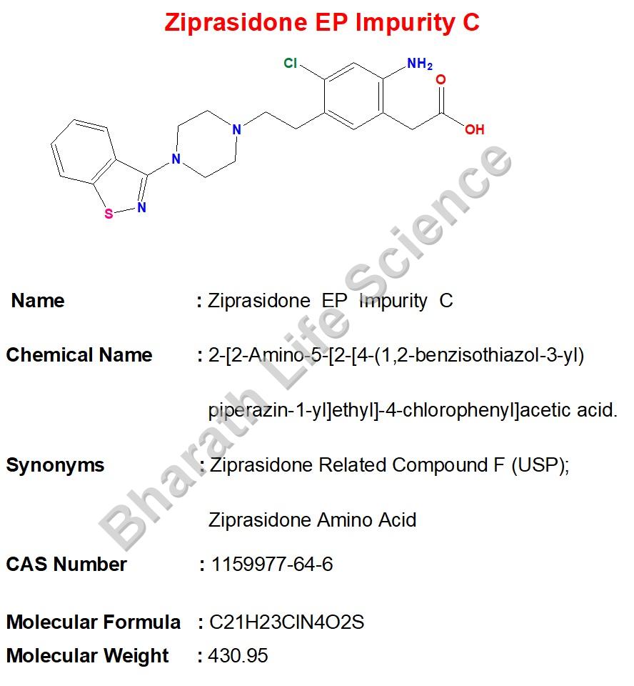 Ziprasidone EP Impurity C
